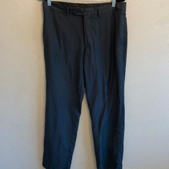 Pronto Uomo- black trousers- Size 33x32 - Picture 1 of 7